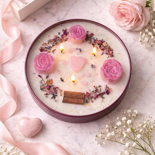 Mothers Day Candle Gifts for Mom • Self Love Candle • Gifts for Nana • Crystal Candle • Step Mom Gift • Mom birthday gift Daughter Grandma