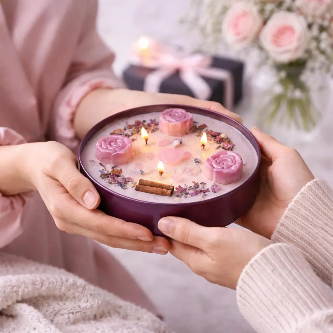 Mothers Day Candle Gifts for Mom • Self Love Candle • Gifts for Nana • Crystal Candle • Step Mom Gift • Mom birthday gift Daughter Grandma