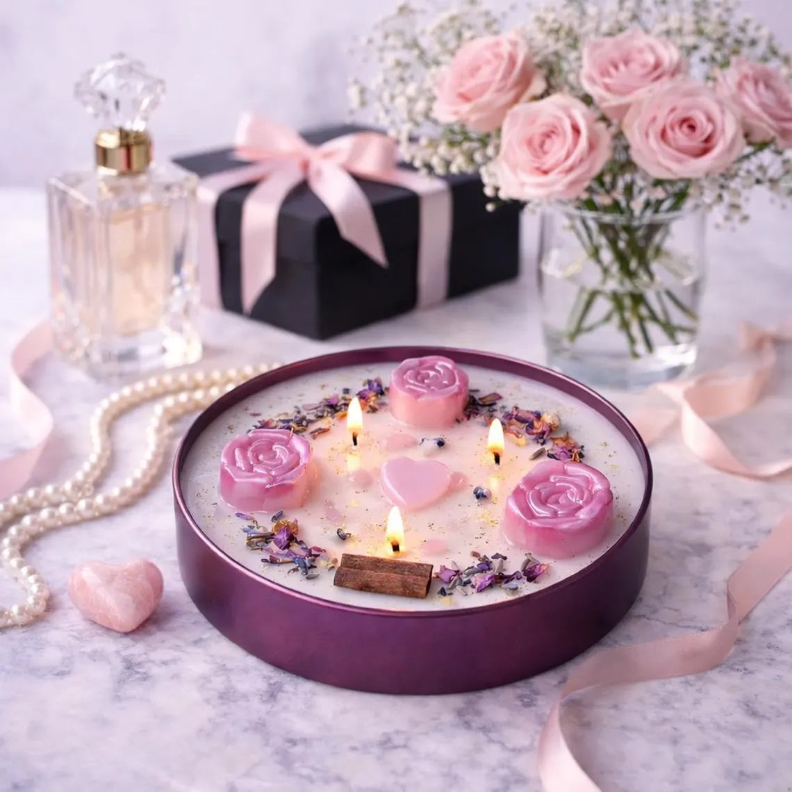 Mothers Day Candle Gifts for Mom • Self Love Candle • Gifts for Nana • Crystal Candle • Step Mom Gift • Mom birthday gift Daughter Grandma